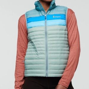 Cotopaxi quilted lightweight down vest. NWOT
